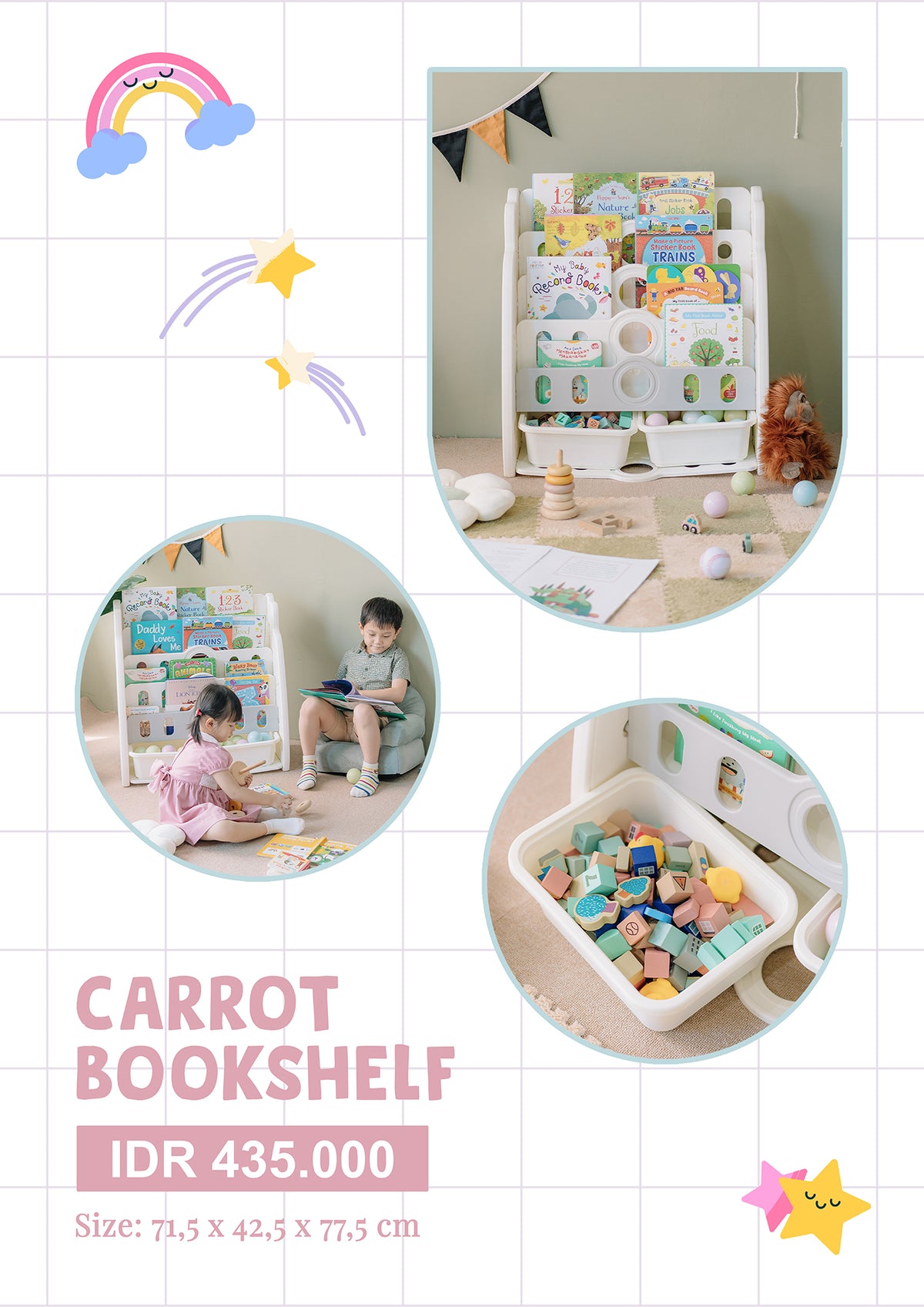 Carrot Bookshelf