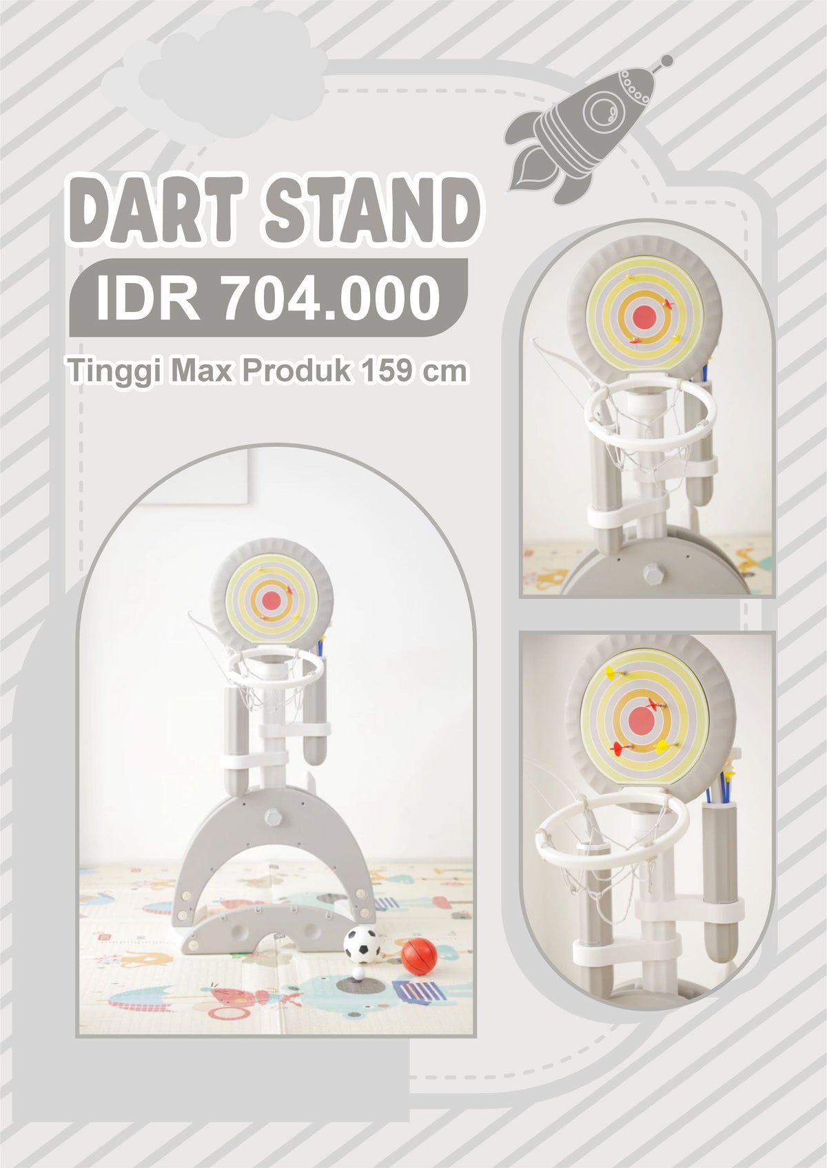 Dart Basketball Hoop
