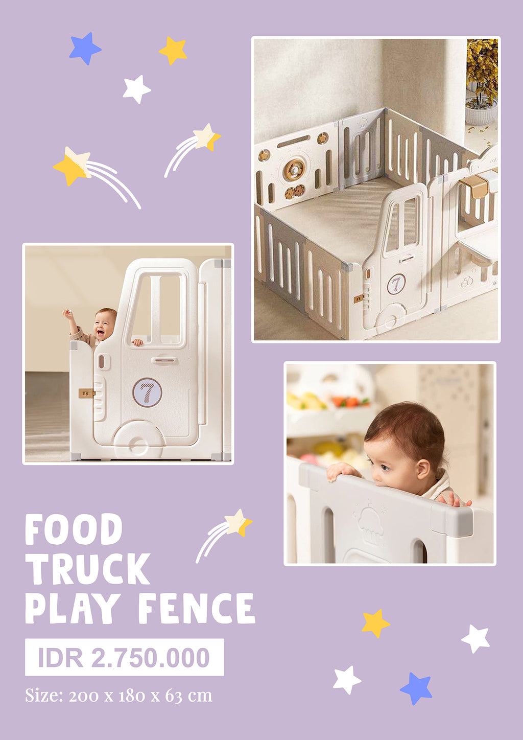 Food Truck Play Fence