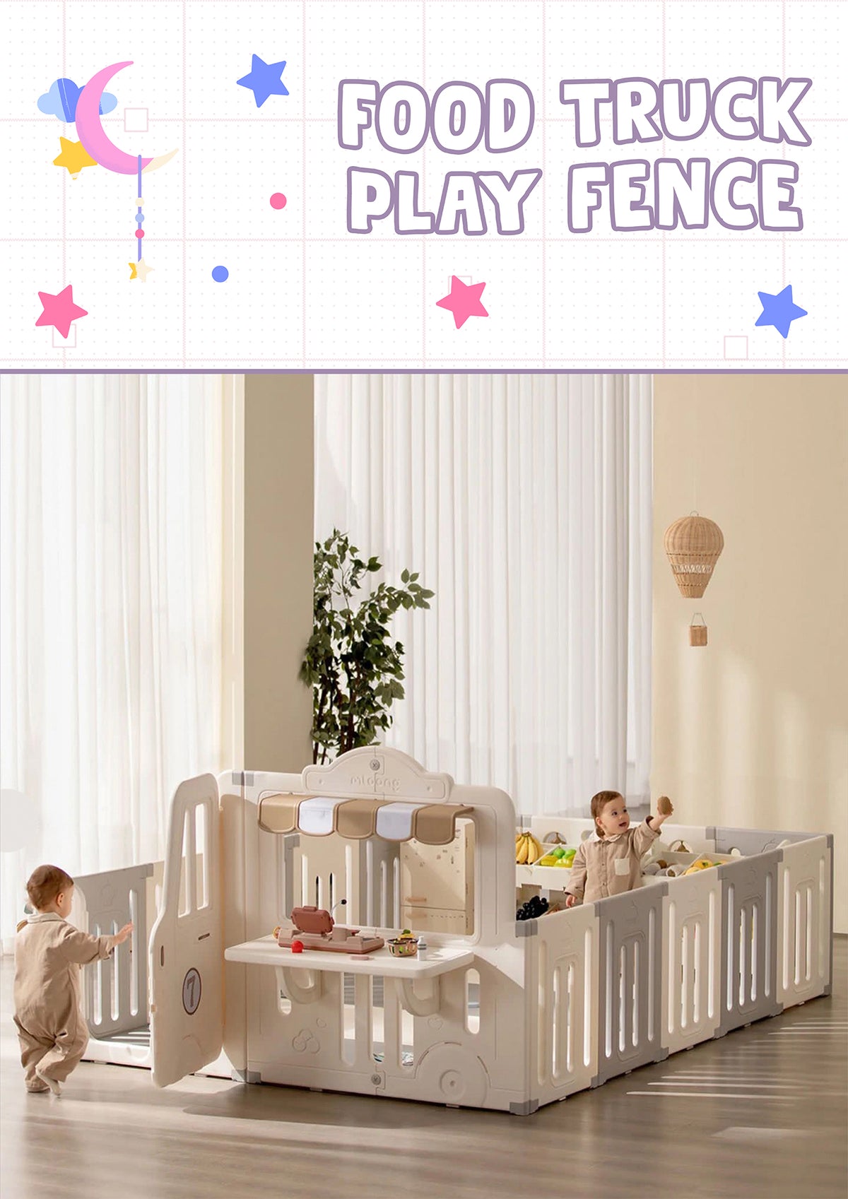 Food Truck Play Fence