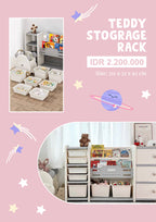 Teddy Storage Rack + Cart